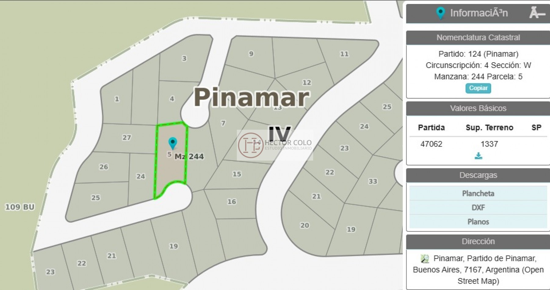 Venta de lote en Alamos