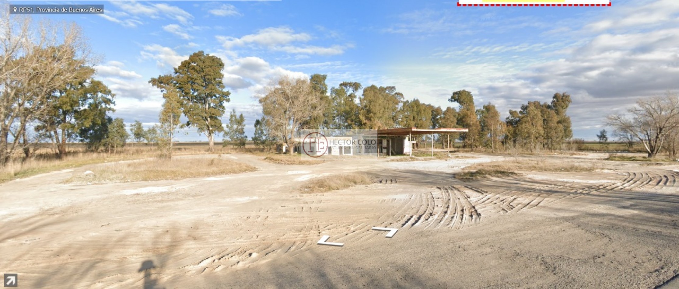 Lote sobre ruta 51 antigua estacion de servicio