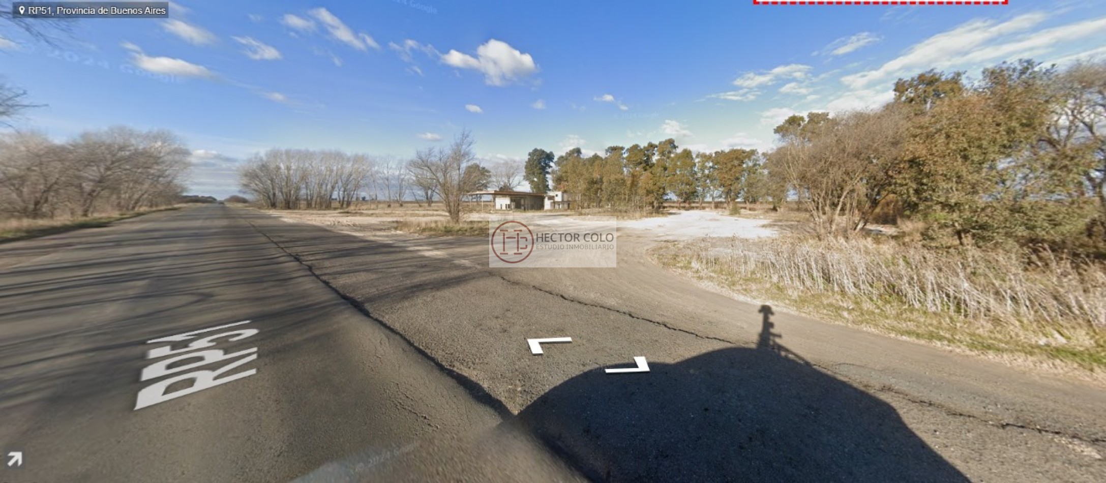 Lote sobre ruta 51 antigua estacion de servicio