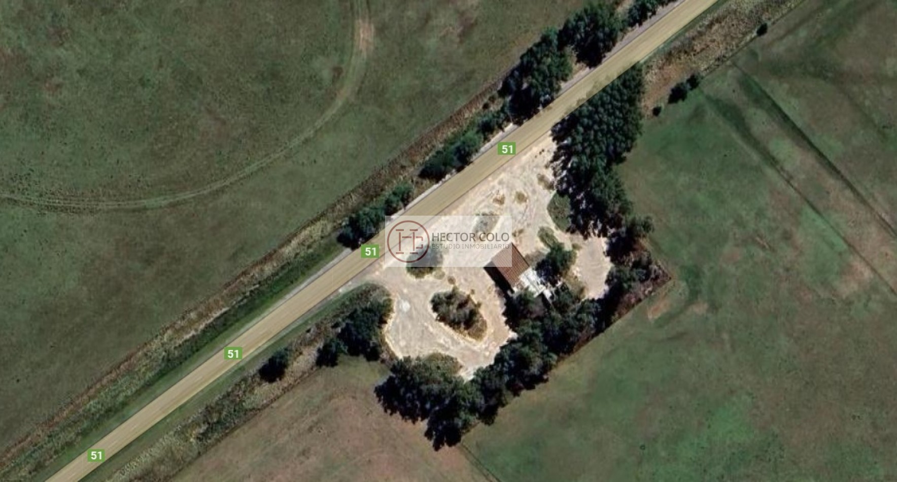 Lote sobre ruta 51 antigua estacion de servicio