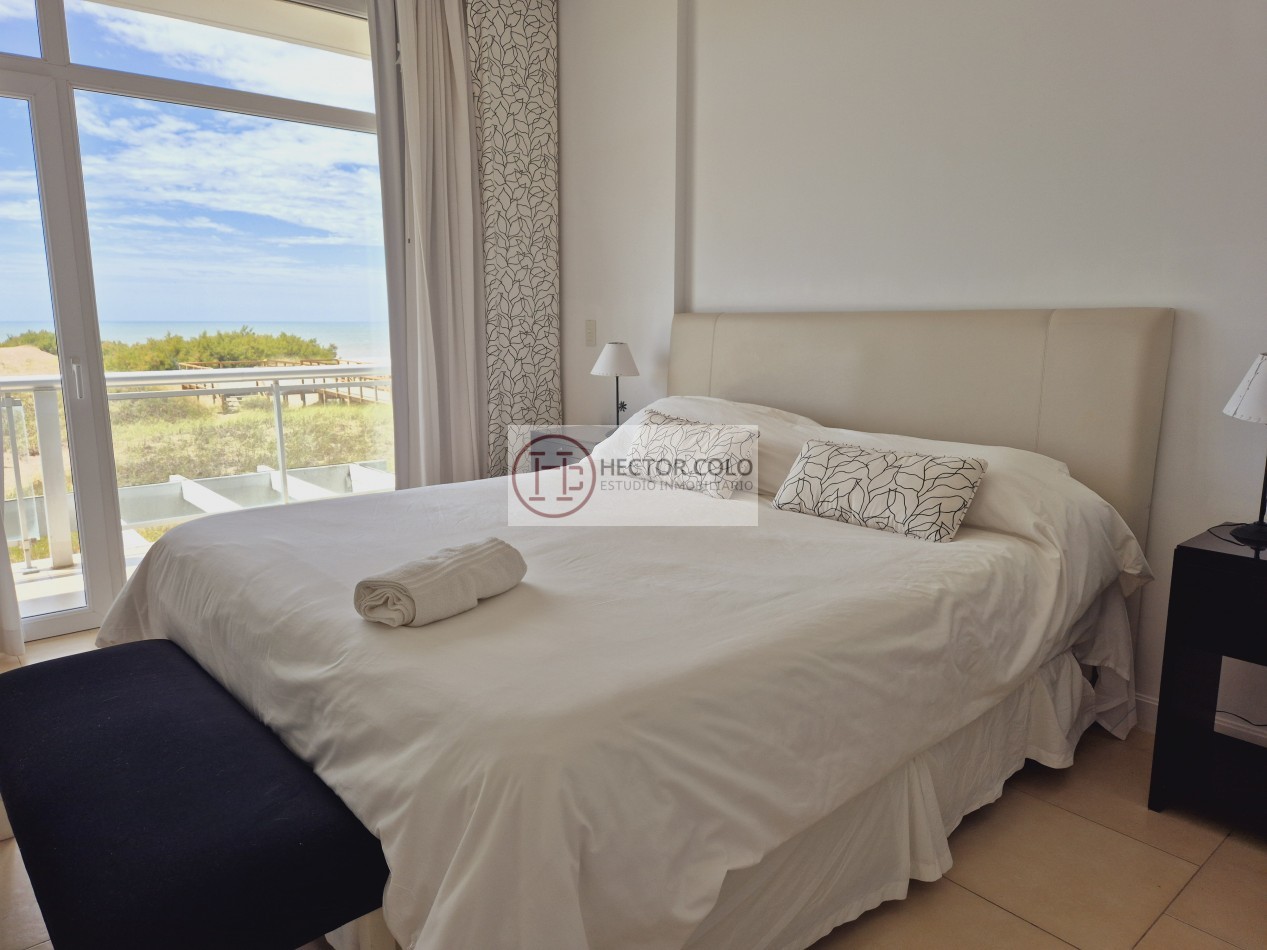Departamento 4 ambientes con vista y salida directa al mar Cilene Playas