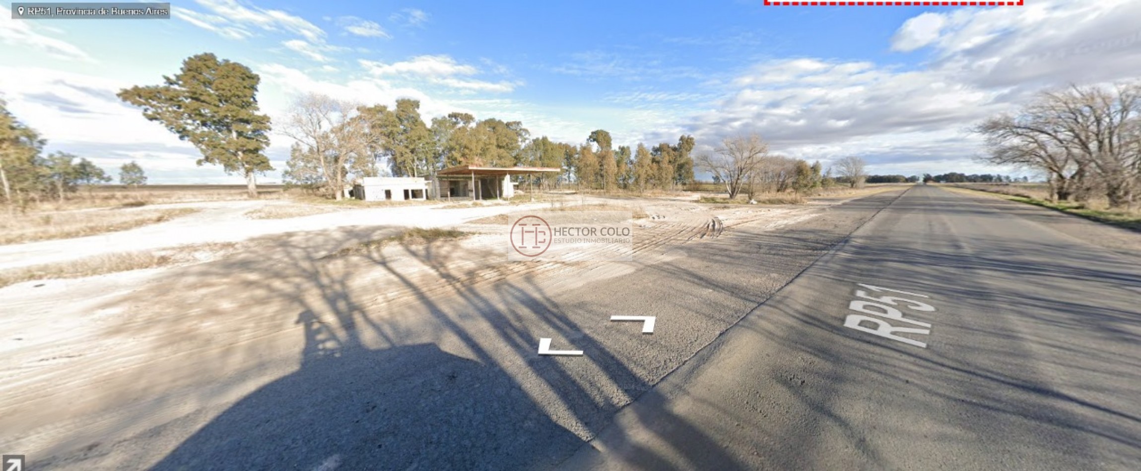 Lote sobre ruta 51 antigua estacion de servicio