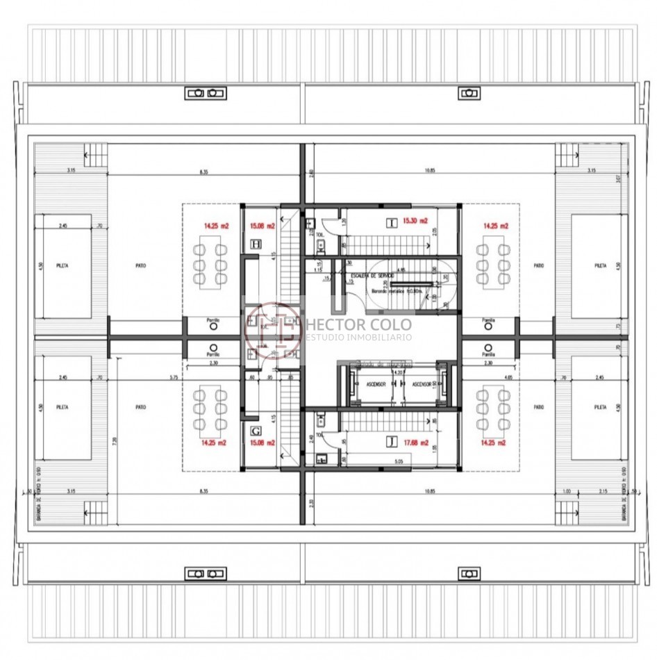 The Kalem Plaza III, desarrollo premium en venta en el centro de Pinamar.