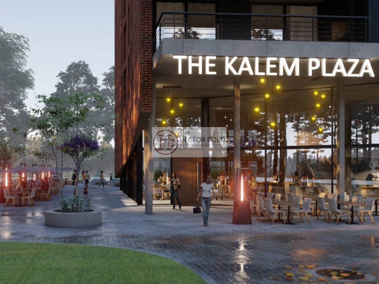 The Kalem Plaza III, desarrollo premium en venta en el centro de Pinamar.